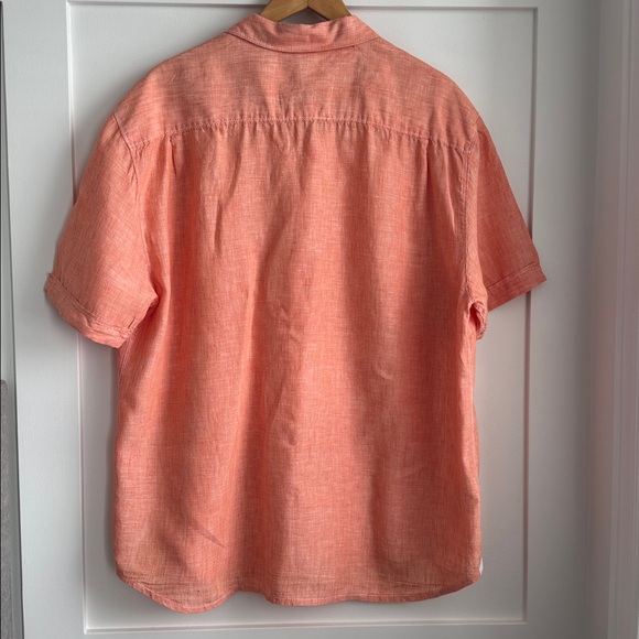 Tommy Bahama Linen Short Sleeve Button Down Shirt Size XXL - Picture 4 of 10